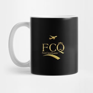 fcq FirstClassQueen logo Mug